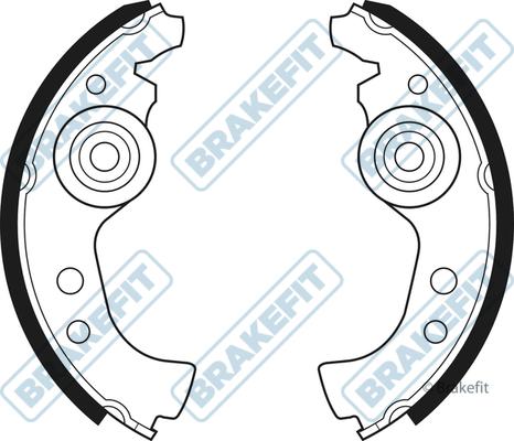APEC BSH1092 - Set saboti frana aaoparts.ro