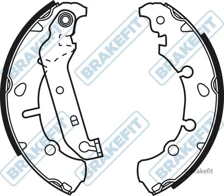 APEC BSH1026 - Set saboti frana aaoparts.ro