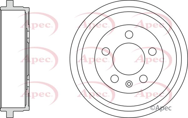 APEC DRM9531 - Tambur frana aaoparts.ro