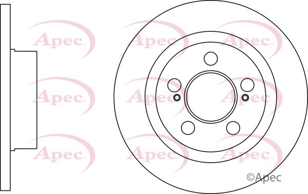 APEC DSK4103 - Disc frana aaoparts.ro