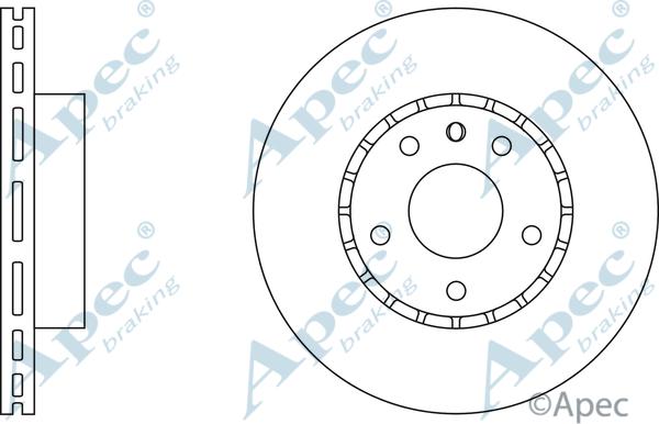 APEC DSK513 - Disc frana aaoparts.ro