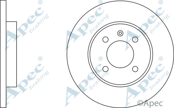 APEC DSK575 - Disc frana aaoparts.ro