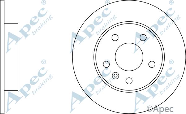 APEC DSK806 - Disc frana aaoparts.ro