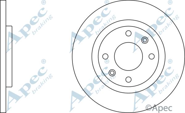 APEC DSK821 - Disc frana aaoparts.ro