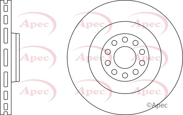 APEC DSK3927 - Disc frana aaoparts.ro