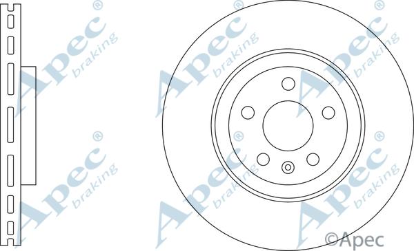 APEC DSK3442 - Disc frana aaoparts.ro