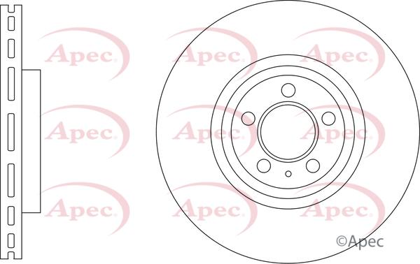 APEC DSK3532 - Disc frana aaoparts.ro