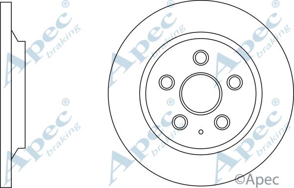 APEC DSK3010 - Disc frana aaoparts.ro