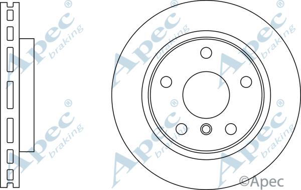 APEC DSK3145 - Disc frana aaoparts.ro