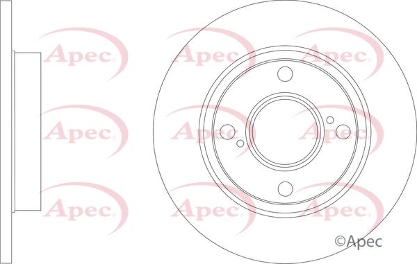 APEC DSK3828 - Disc frana aaoparts.ro