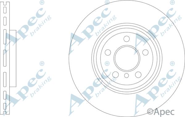 APEC DSK3324 - Disc frana aaoparts.ro