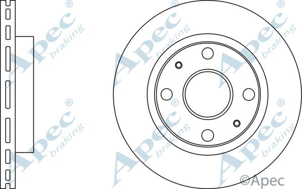 APEC DSK2919 - Disc frana aaoparts.ro