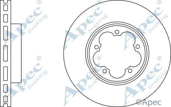 APEC DSK2975 - Disc frana aaoparts.ro