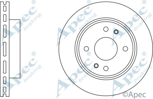 APEC DSK2972 - Disc frana aaoparts.ro