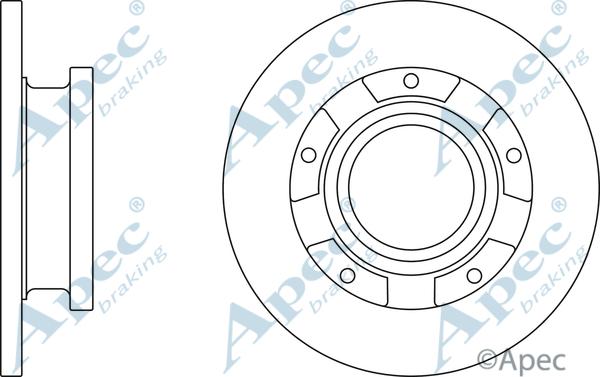 APEC DSK2977 - Disc frana aaoparts.ro