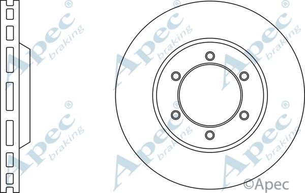 APEC DSK2691 - Disc frana aaoparts.ro