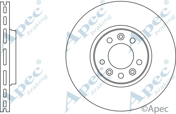 APEC DSK2611 - Disc frana aaoparts.ro