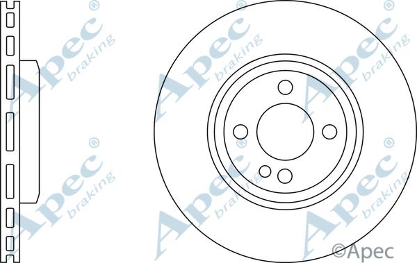 APEC DSK2626 - Disc frana aaoparts.ro