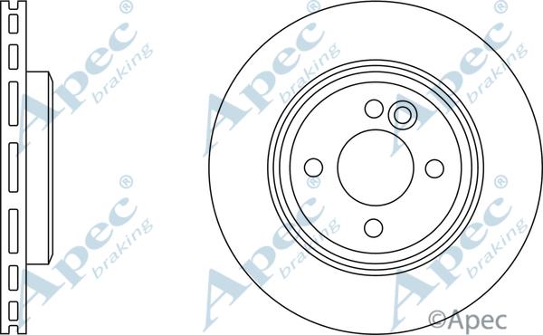 APEC DSK2060 - Disc frana aaoparts.ro