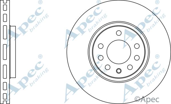 APEC DSK2178 - Disc frana aaoparts.ro