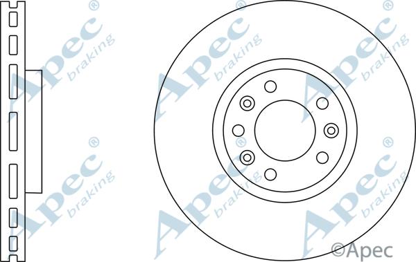 APEC DSK2864 - Disc frana aaoparts.ro