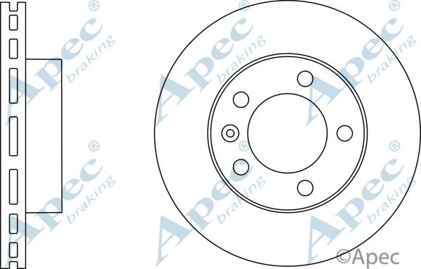 APEC DSK2838 - Disc frana aaoparts.ro