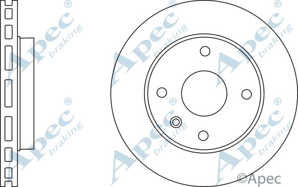 APEC DSK2364 - Disc frana aaoparts.ro