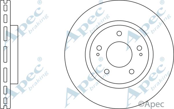 APEC DSK2388 - Disc frana aaoparts.ro