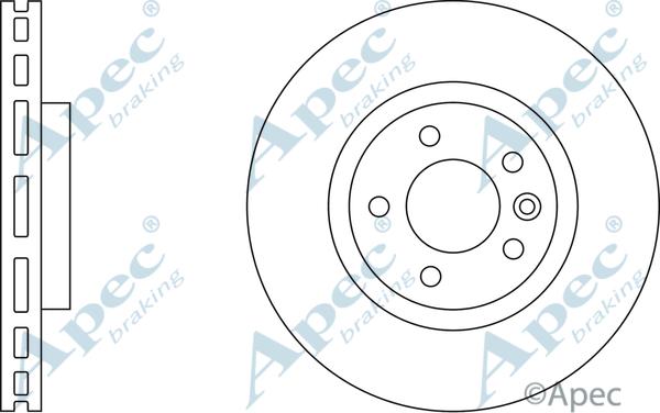 APEC DSK2323 - Disc frana aaoparts.ro