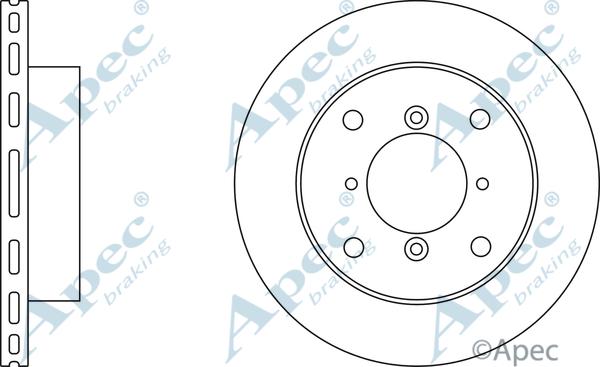 APEC DSK229 - Disc frana aaoparts.ro