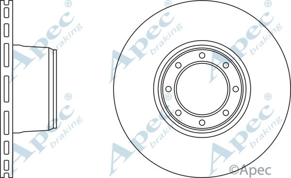 APEC DSK791 - Disc frana aaoparts.ro
