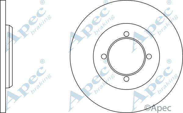 APEC DSK792 - Disc frana aaoparts.ro