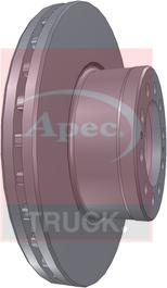 APEC DSK7049 - Disc frana aaoparts.ro