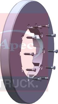 APEC DSK7040 - Disc frana aaoparts.ro