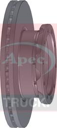 APEC DSK7055 - Disc frana aaoparts.ro