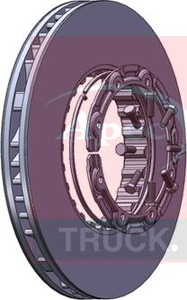 APEC DSK7034 - Disc frana aaoparts.ro