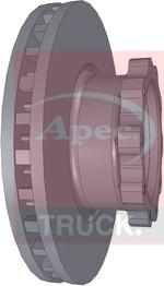 APEC DSK7075 - Disc frana aaoparts.ro
