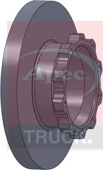 APEC DSK7072 - Disc frana aaoparts.ro