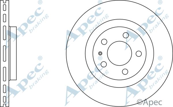 APEC DSK774 - Disc frana aaoparts.ro