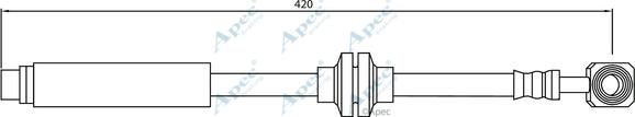 APEC HOS4151 - Furtun frana aaoparts.ro