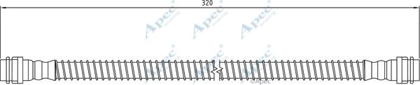 APEC HOS4165 - Furtun frana aaoparts.ro
