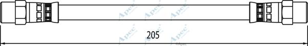APEC HOS4107 - Furtun frana aaoparts.ro