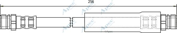 APEC HOS3696 - Furtun frana aaoparts.ro