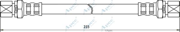 APEC HOS3015 - Furtun frana aaoparts.ro