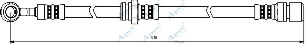 APEC HOS3818 - Furtun frana aaoparts.ro