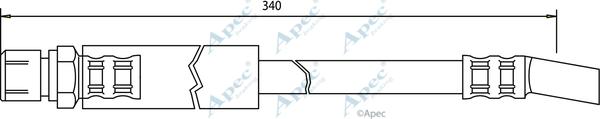 APEC HOS3351 - Furtun frana aaoparts.ro
