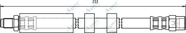 APEC HOS3364 - Furtun frana aaoparts.ro