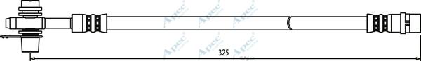 APEC HOS3307 - Furtun frana aaoparts.ro