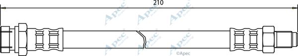 APEC HOS3254 - Furtun frana aaoparts.ro