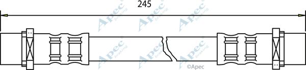 APEC HOS3238 - Furtun frana aaoparts.ro
